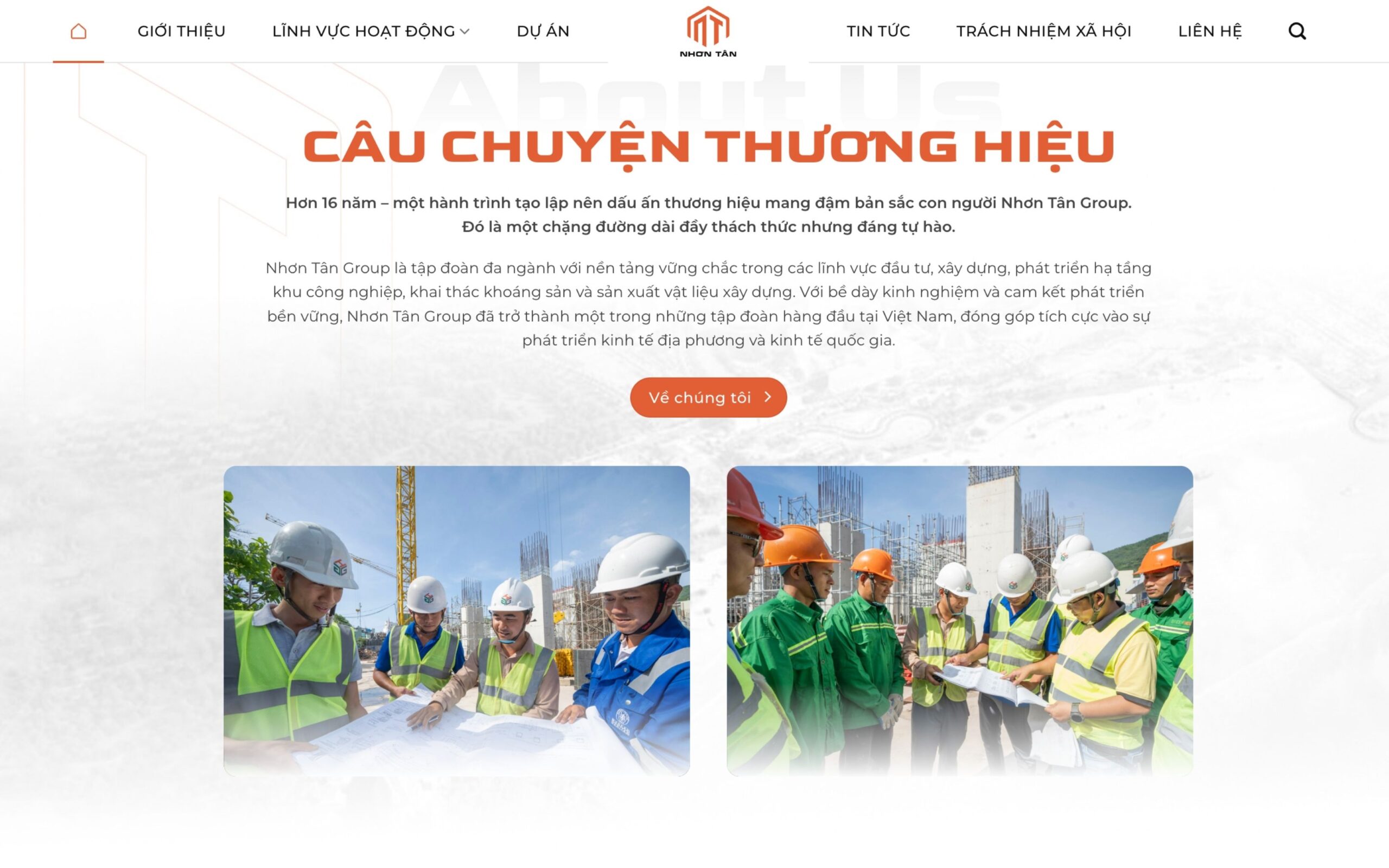 Câu chuyện thương hiệu của Nhơn Tân Group