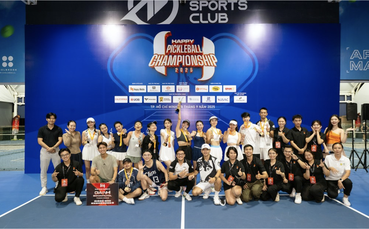 Nghệ sĩ, KOL tham gia giải đấu Happy Pickleball Championship 2025