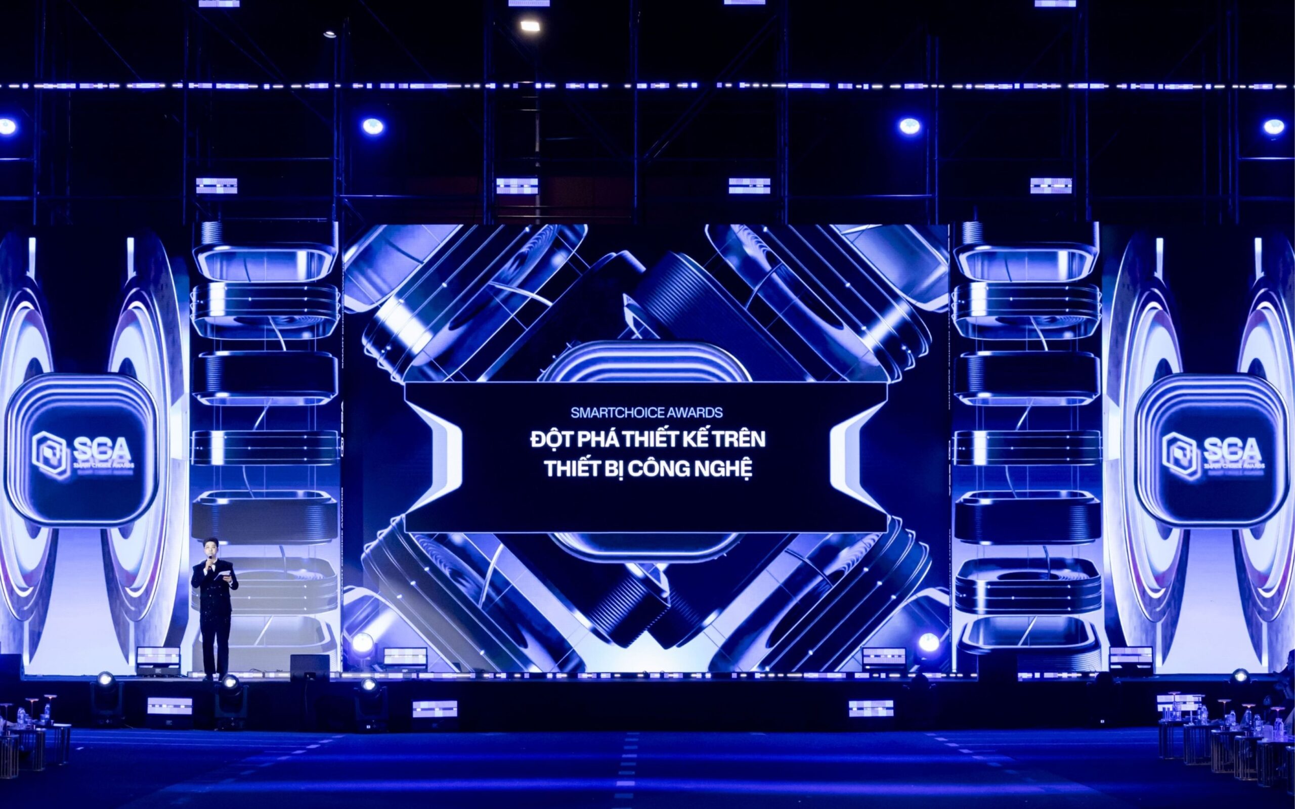 Sân khấu Better Choice Awards ứng dụng công nghệ “3D mapping”